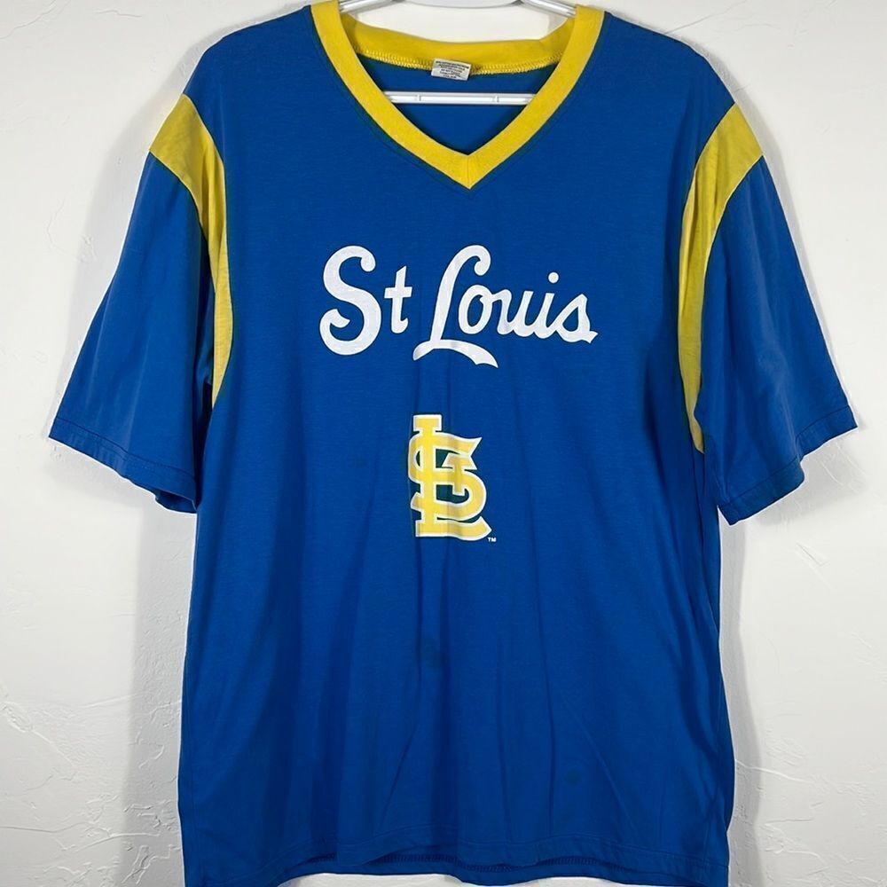 🔥🏈 True Vintage St.Louis Cardinals x Rams “Colab” KURT WARNER #13 Jersey Tee